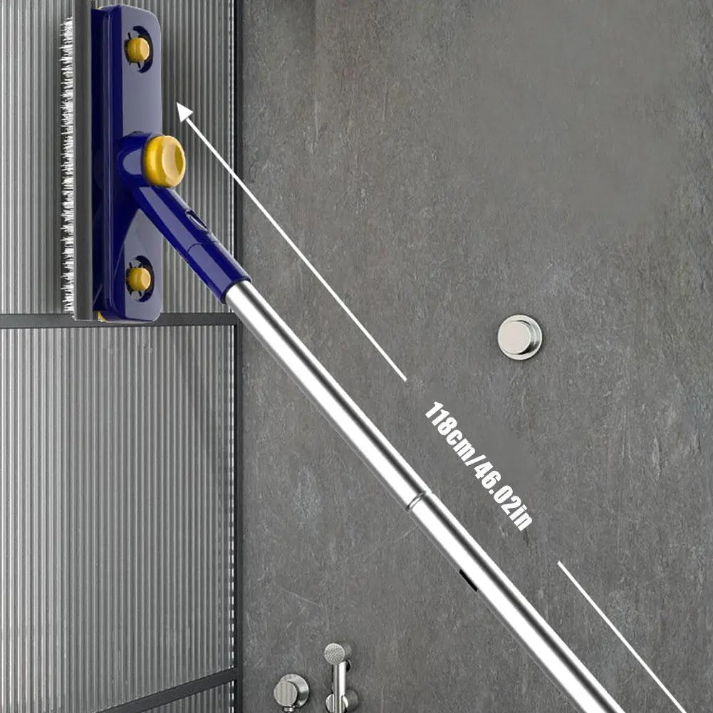 Avelena | 2in1 V-förmige Langstiel-Bodenreinigungs-Randbürste