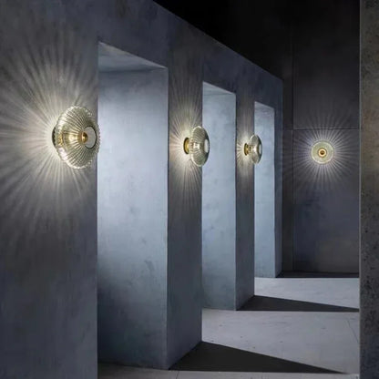 Avelena | Luminis Elegante Glas Wandleuchte für Stimmungsvolle Beleuchtung