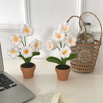 Avelena | Handgefertigte Gehäkelte Blumentopfdekoration