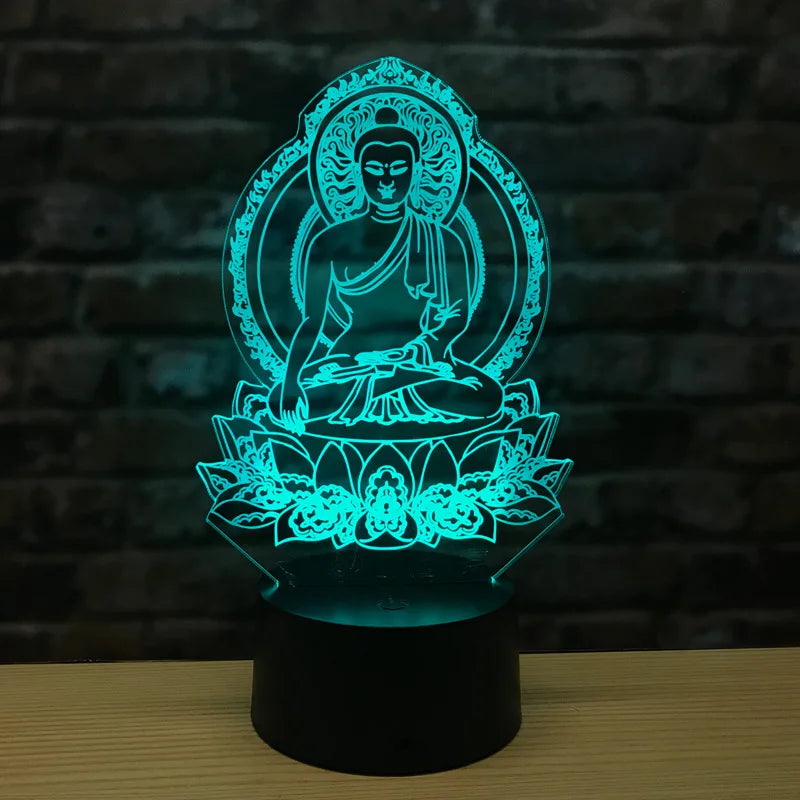 Avelena | EnlightenGlow - Buddha 3D Lampe