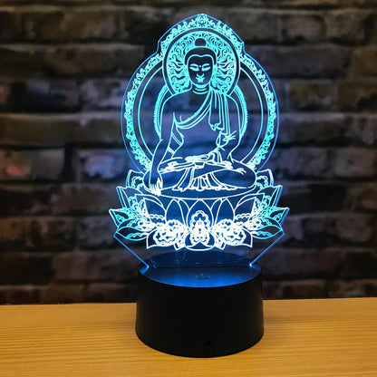 Avelena | EnlightenGlow - Buddha 3D Lampe