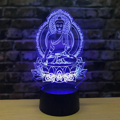 Avelena | EnlightenGlow - Buddha 3D Lampe