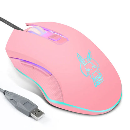 Avelena | Farbig Leuchtende Usb-C Gaming Maus