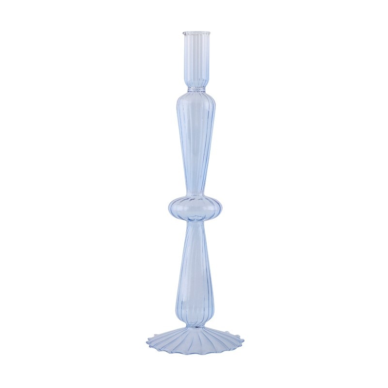 Avelena | Glas Kerzenhalter Pastell
