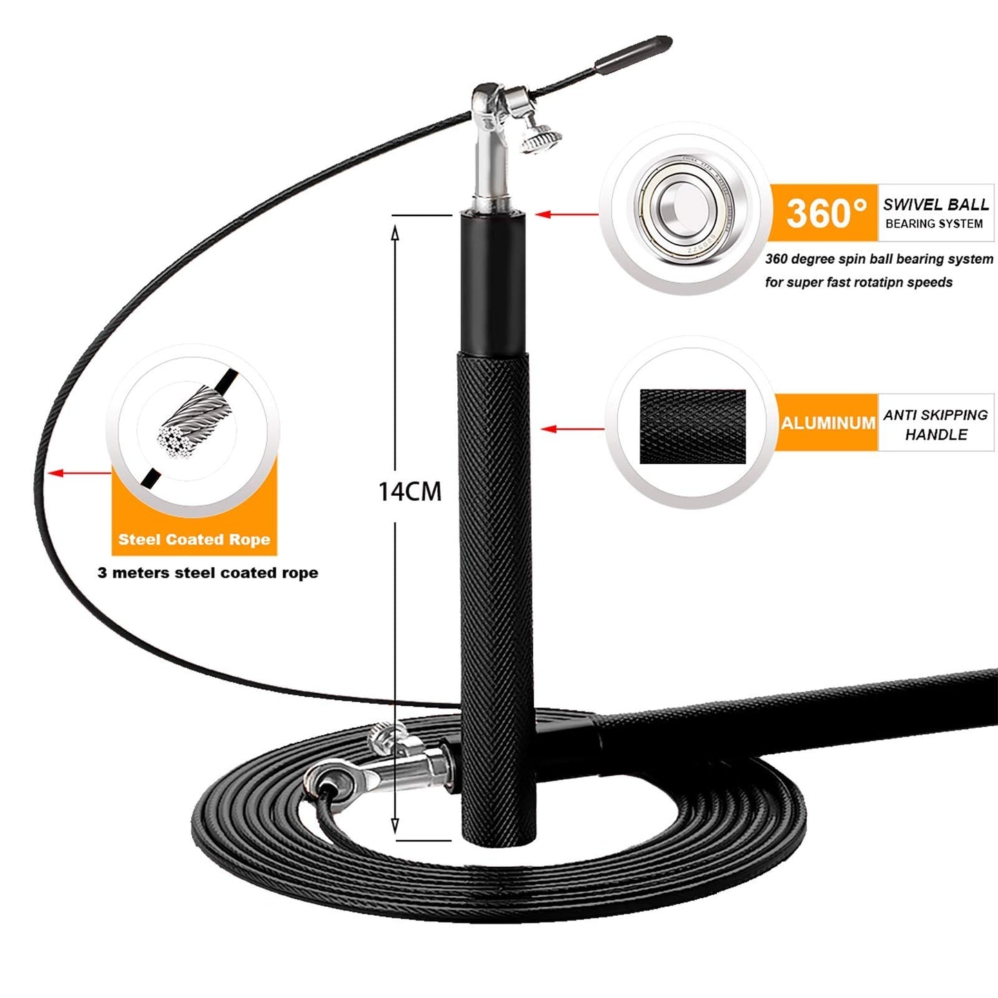 Avelena | Crossfit Speed Jump Rope 360°