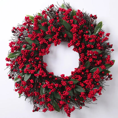 Avelena | Rote Beeren Weihnachtskränze