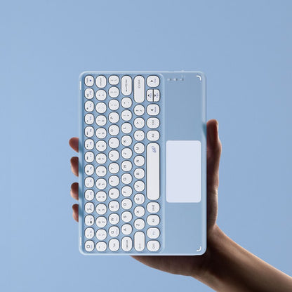 Avelena | Süße Rundfarbe Tastatur mit Touchpad