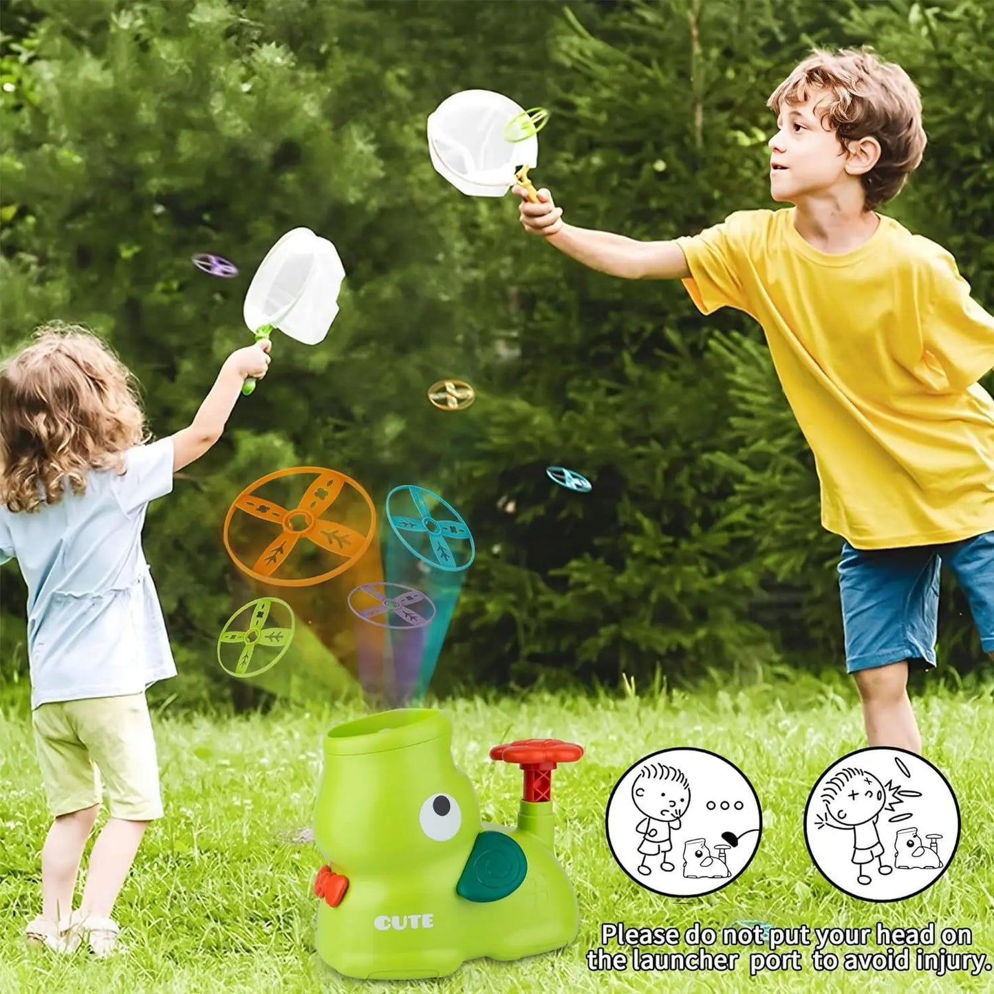 Avelena | Kletshuts Airlauncher Fliegender Luft Twist Launcher