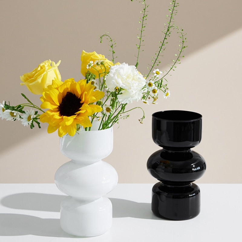 Avelena | Glas Tier Vase - Mehrfarben