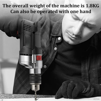 Avelena | 780W Elektrischer Hammer & Bohrer mit variabler Geschwindigkeit – DrillForce