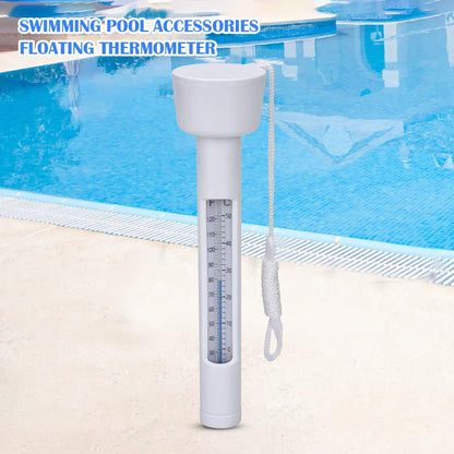 Avelena | Aquarino Poolthermometer | Schwimmend & Wasserdicht | Großer Messbereich | Für Pool & Spa
