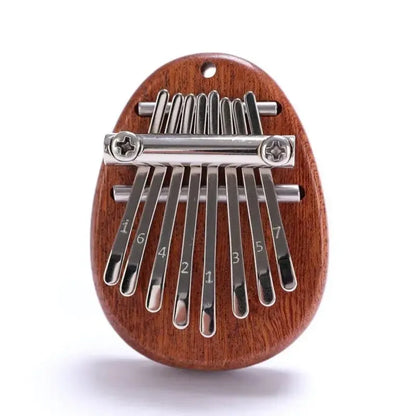 Avelena | 8-Tasten Mini Holz Kalimba - Daumen Piano Anhänger Geschenk