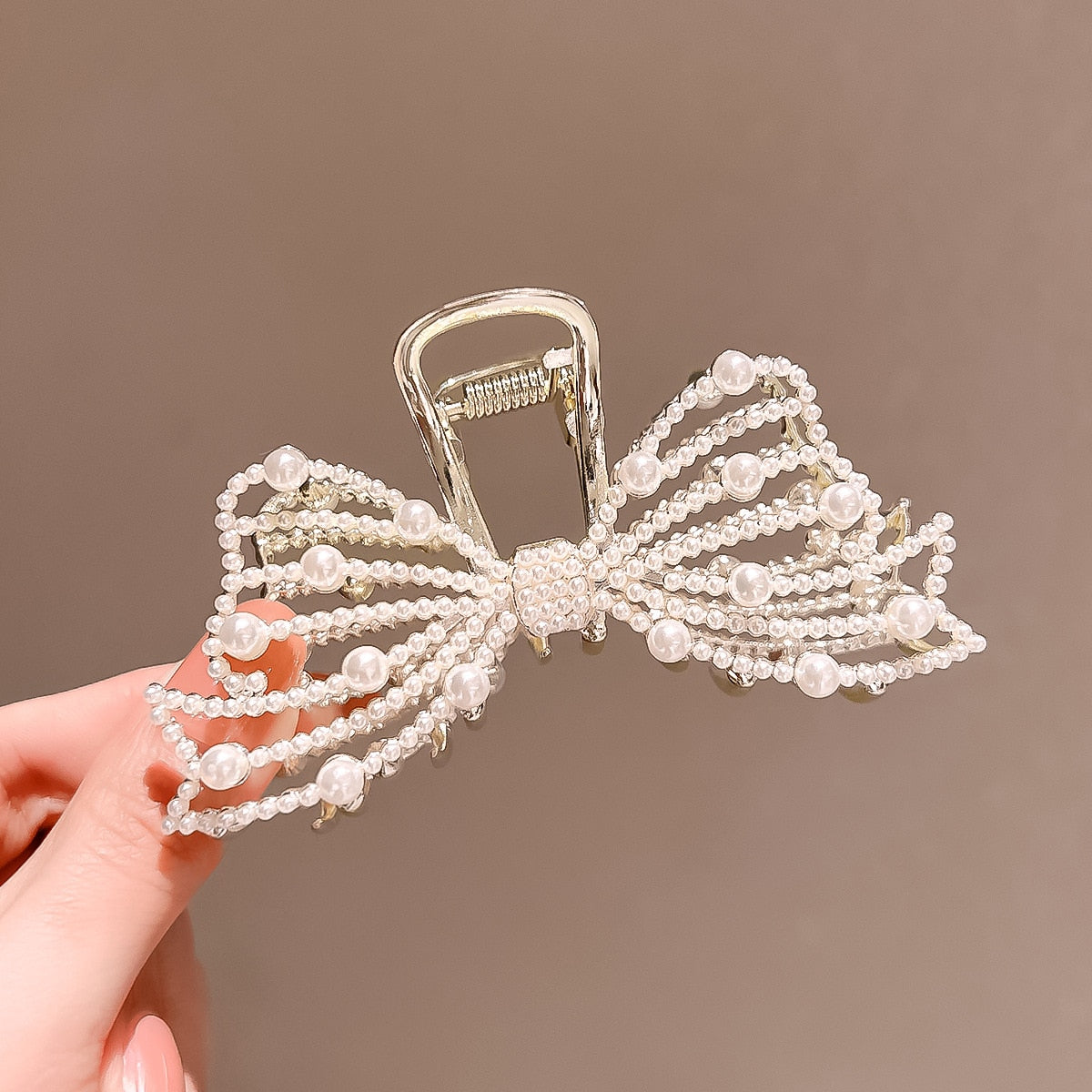 Avelena | Korea Perle Strass Haarnadel