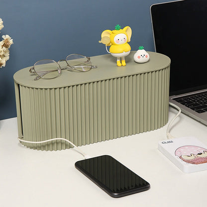 Avelena | Design Aufbewahrungsbox Organizer für Kabel, Adapter und Steckdosenleisten