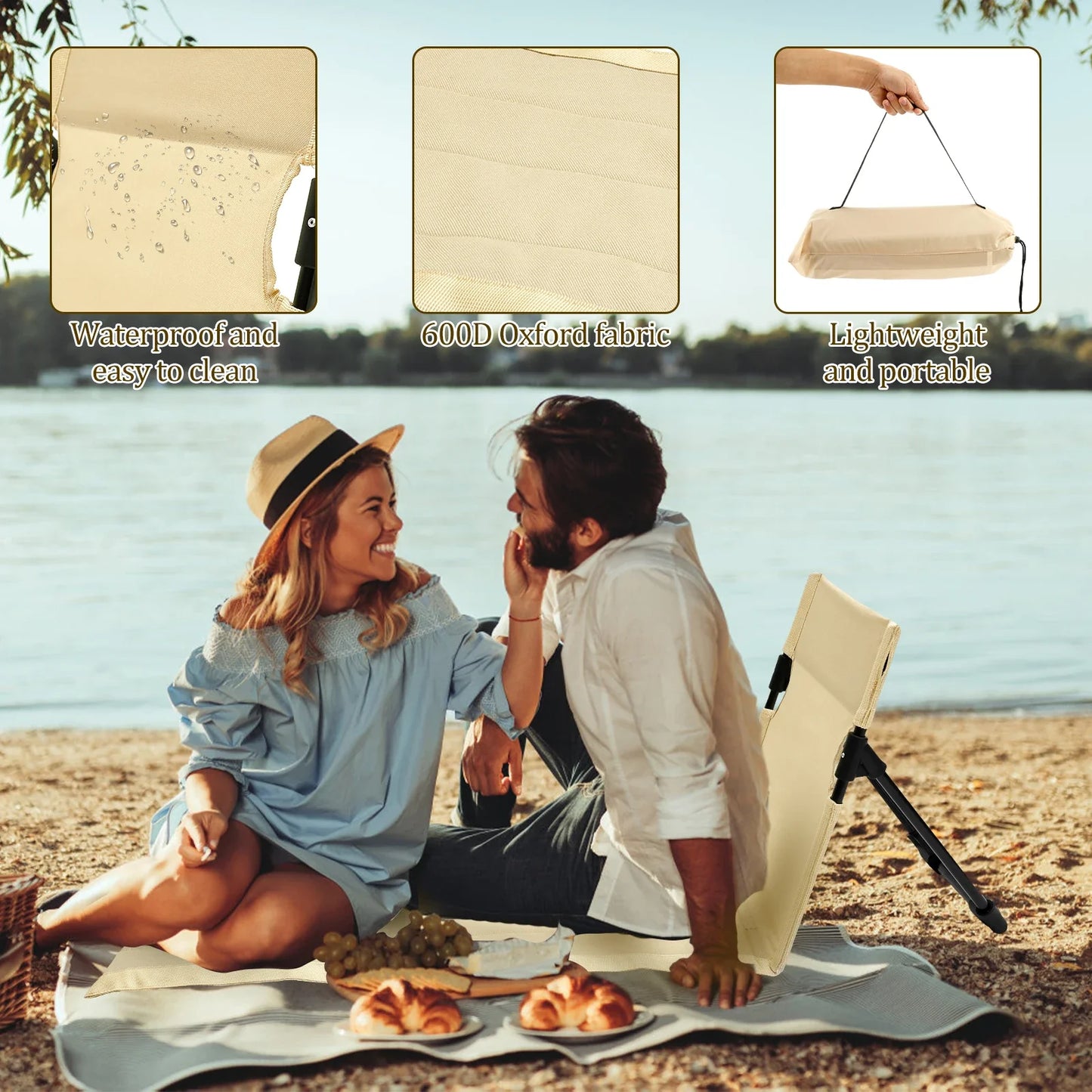 Avelena | Camping Lazy Rückenlehne Kissen