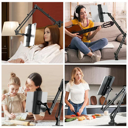 Avelena | Tablet-Halterung – FlexiMount – 360° drehbar – verstellbare Halterung
