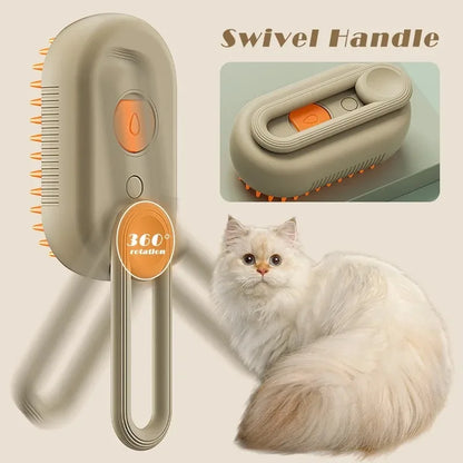 Avelena | 3-I-1 Elektrische Dampfbürste für Haustiere Steampet