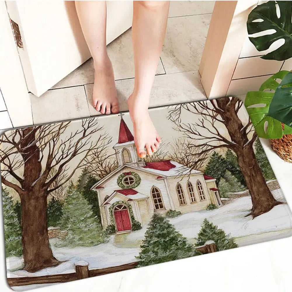 Avelena | Luxe Weihnachten Türmatte für Deine Schwelle