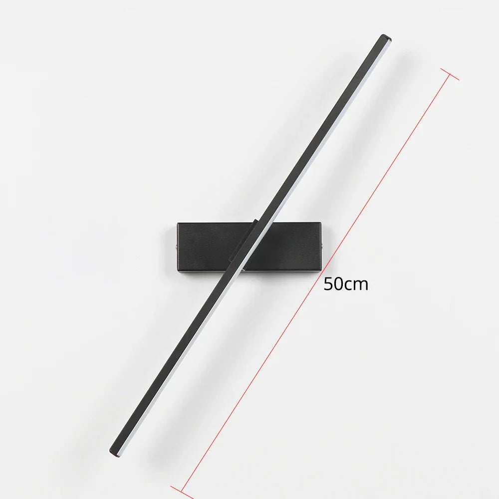 Avelena | Moderne drehbare Schlafzimmer Nachttisch Wandlampe - verstellbare LED Wandlampenfassung