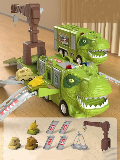 Avelena | Truck Faltbare Dinosaurier Abenteuerwagen