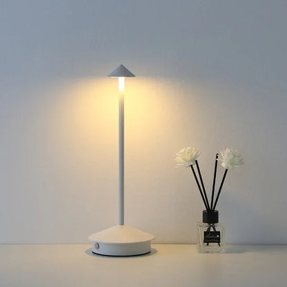 Avelena | Wiederaufladbare Tischlampe Kreative Esszimmer Touch Led Hotel Bar Kaffee Pina Pro Tischlampe Lampada Da Tavolo Dekorative Schreibtischlampe