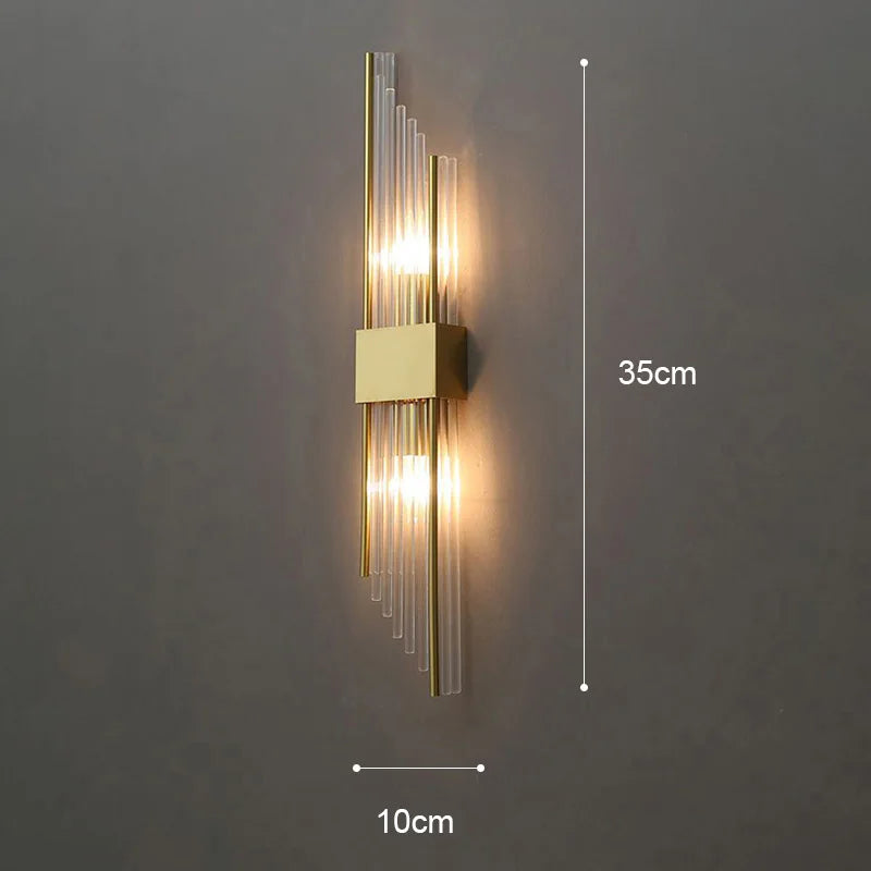 Avelena | Elegante LED-Wandleuchte in Gold