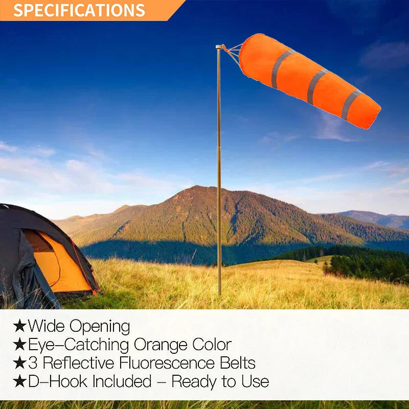 Avelena | Outdoor Wind Sack Reflexions-Windrichtungs-Messung