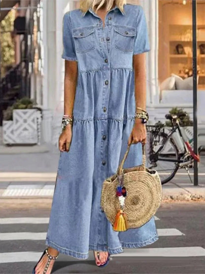 Avelena | Modisches Vintage Cowboy Kleid für Damen