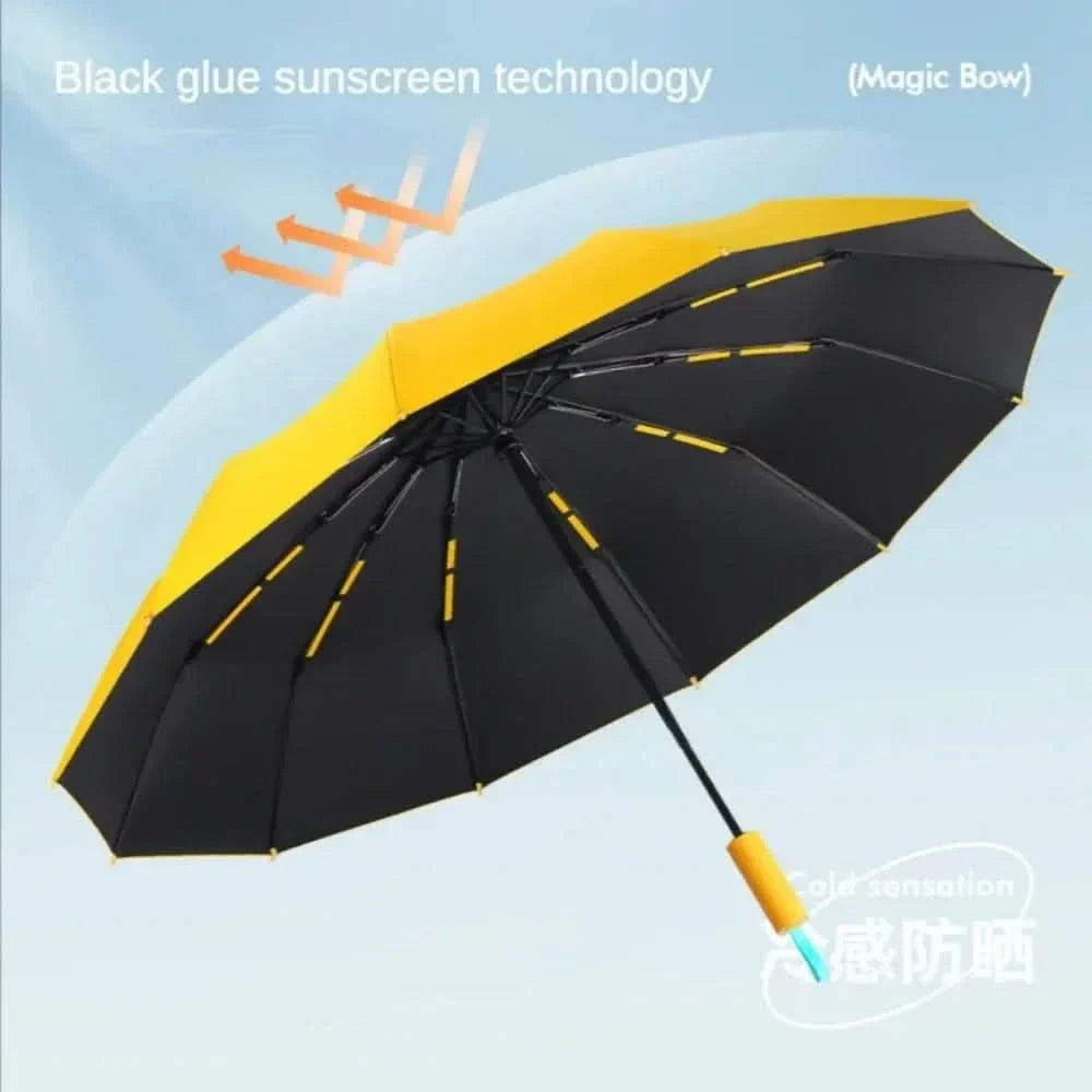 Avelena | WeatherGuard – Wind- und wasserdichter Taschenschirm