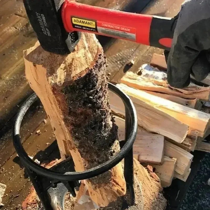 Avelena | Woodsplitter Tragbarer Holzspalter Guss-Eisen