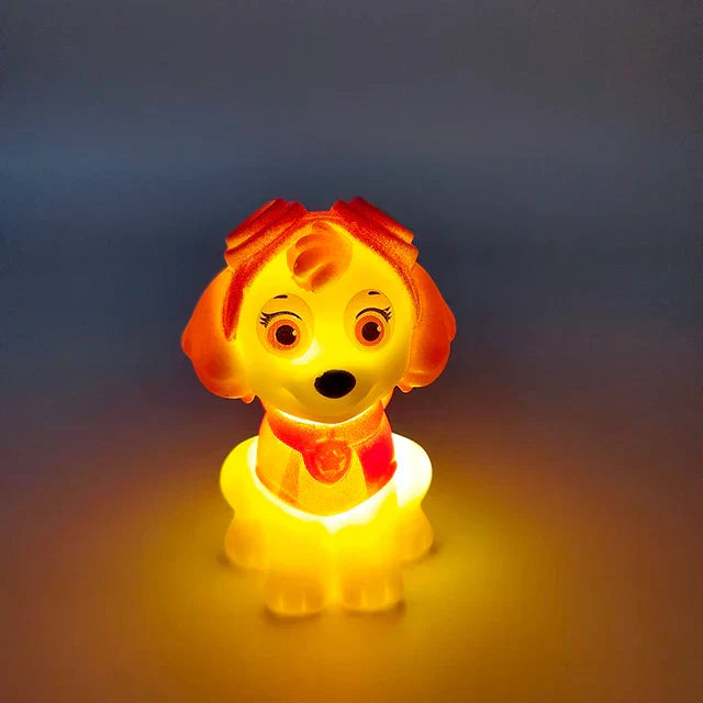 Avelena | Paw Patrol Nachttischlampe - 3D Tischlampe für Kinder, kreatives Geburtstagsgeschenk