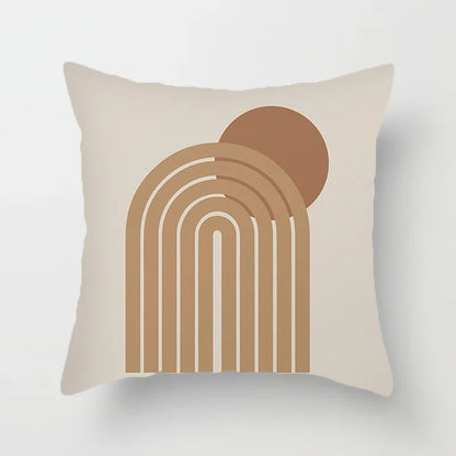 Avelena | Moderne Kunst Abstraktes Muster Dekokissenbezüge Kreative Linien Sofa Stuhl Kissenbezüge Wurfkissenbezüge Home Office Dekor