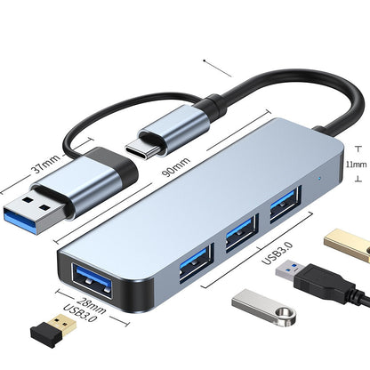 Avelena | Thunderbolt 3 USB-C Hub mit HDMI, PD, SD/TF für MacBook Air M1 und iPad Pro
