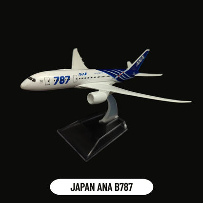 Avelena | Metallflugzeugmodell Emirates Airlines A380 B777 Flug Diecast Modellspielzeuge für Jungen
