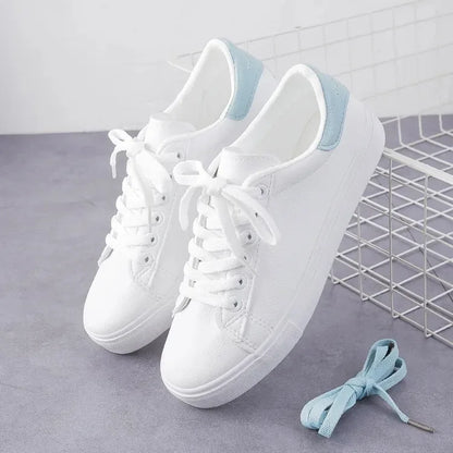 Avelena | Modische Schnür-Plattform Bequeme Sneakers Damen Frühling