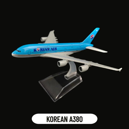 Avelena | Metallflugzeugmodell Emirates Airlines A380 B777 Flug Diecast Modellspielzeuge für Jungen
