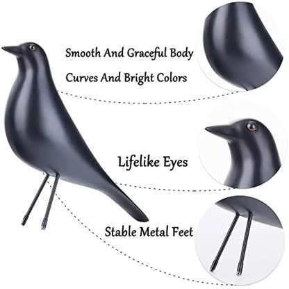 Avelena | Moderne Vogelstatue aus Kunstharz