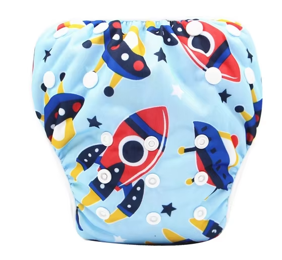 Avelena | Wiederverwendbare verstellbare Baby-Schwimmwindel wasserdicht Stoff-Poolhose