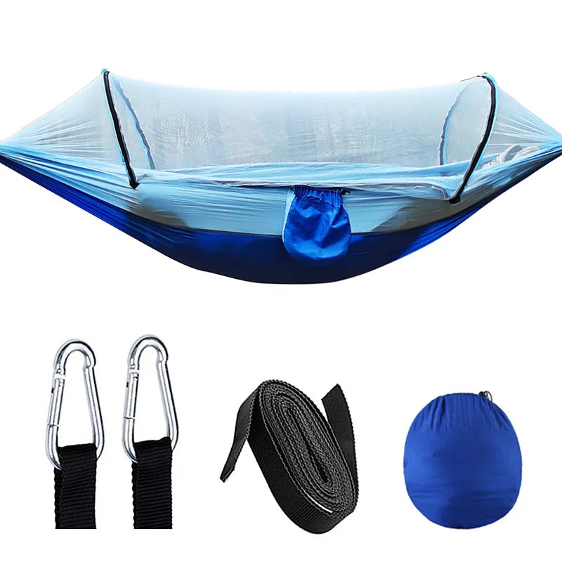 Avelena | Outdoor Hängematte mit Moskitonetz Skynest