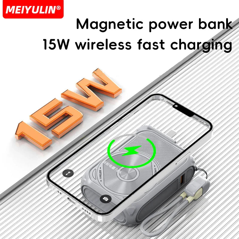 Avelena | USB Tragbare Magnetische Drahtlose Powerbank