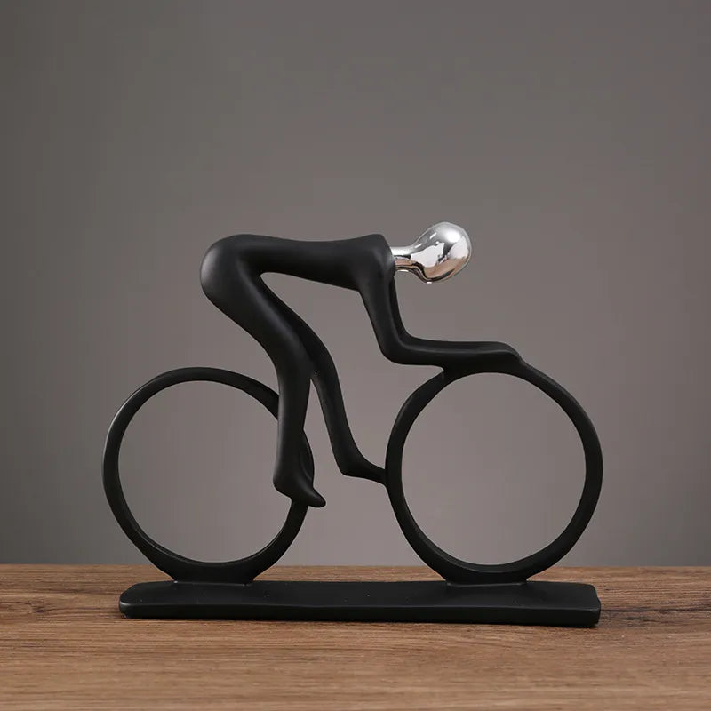 Avelena | Radfahrer Figurine Skulptur