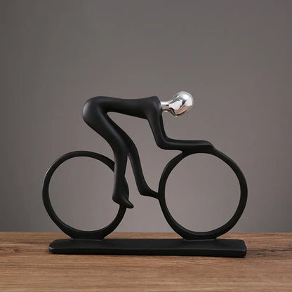 Avelena | Radfahrer Figurine Skulptur