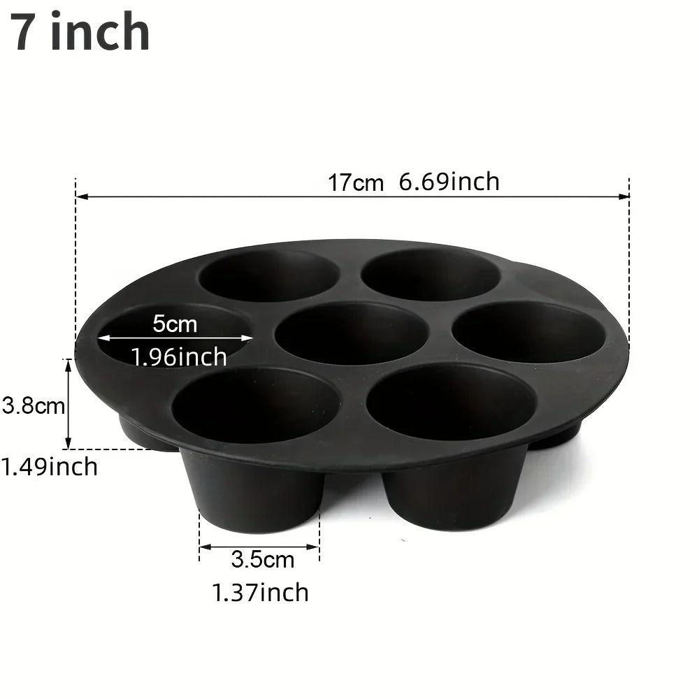 Avelena | Silikon Backform für Mikrowelle und Airfryer Flexibake