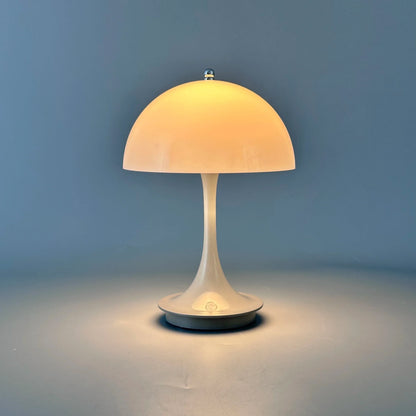 Avelena | Pilz 3-Farben-Dimmbares Aufladbares LED-Tischlampen