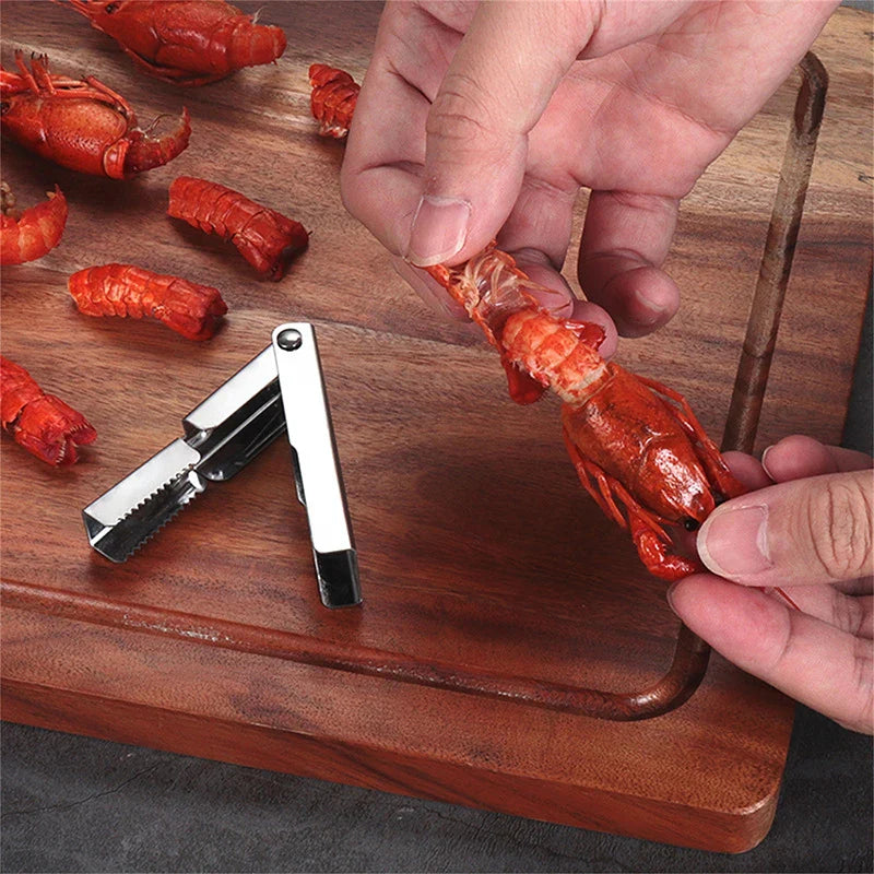 Avelena | Edelstahl Garnelen Schaler