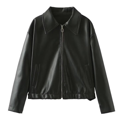 Avelena | Modejacke mit Verschluss und Langen Ärmeln