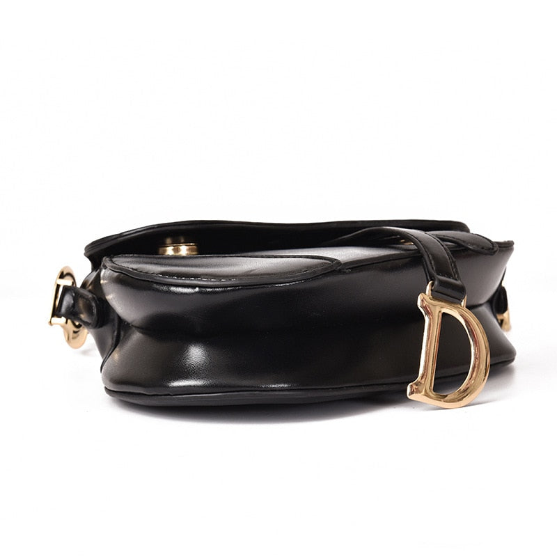 Avelena | Luxuriöse Damen Schultertasche Exklusive Pu Leder Satteltasche