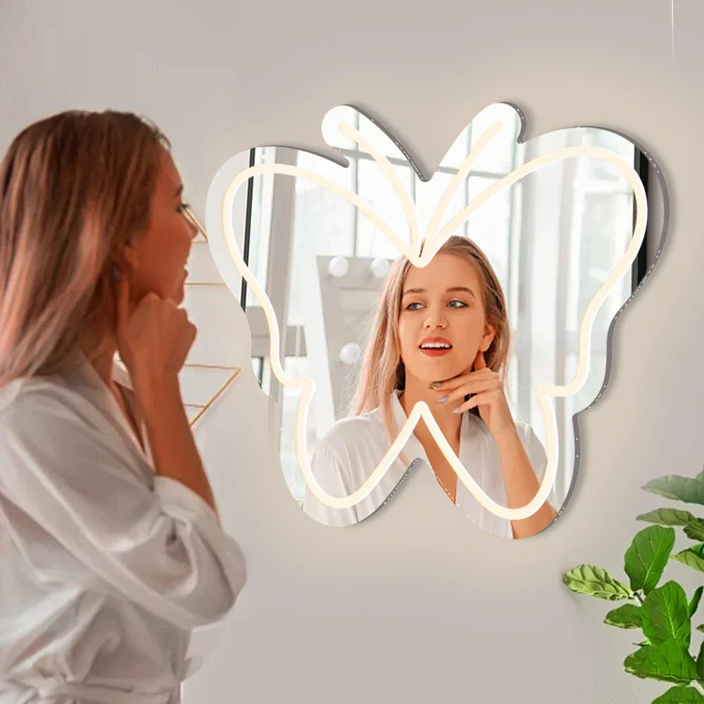 Avelena | Butterfly Light Neon Wandpanel