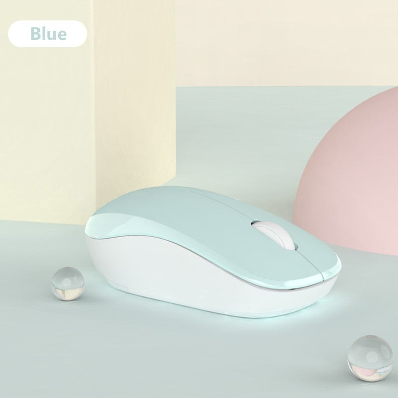 Avelena | Ultra-Slank Drahtlose Maus - 2.4G Leise Gaming