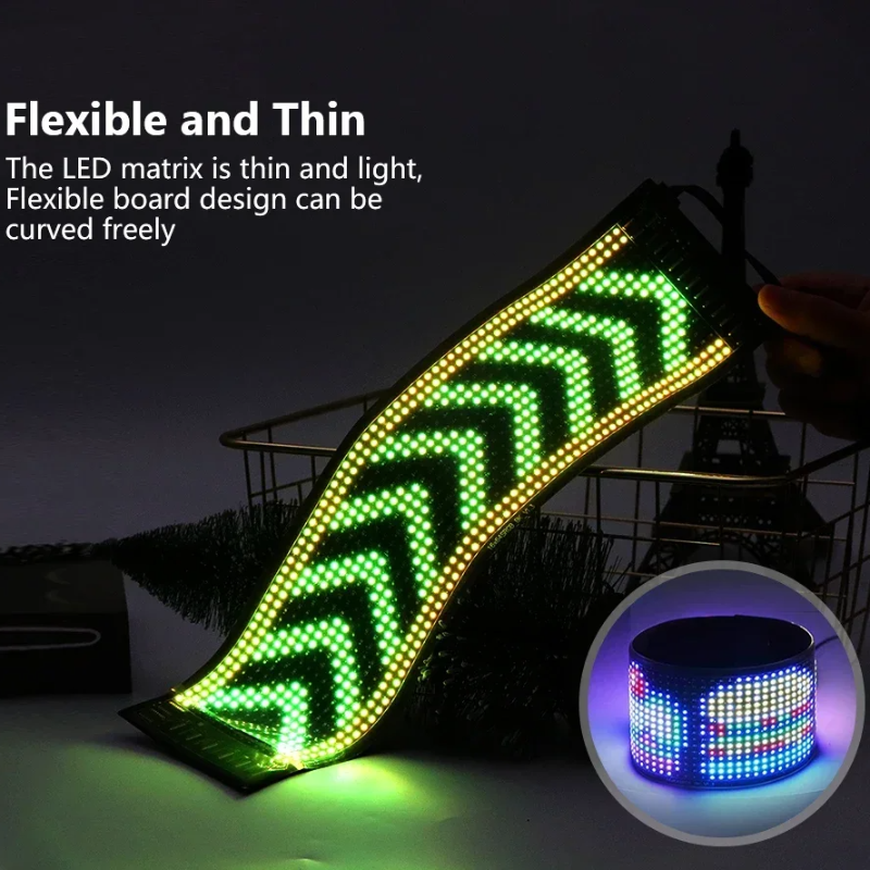 Avelena | Traurige Leddrive Fahrzeug Led Panel Ausstellung